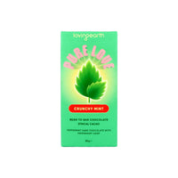 Loving Earth Crunchy Mint Dark Chocolate With Peppermint Crisp | Mr Vitamins