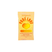 LOVING EARTH Mango White Chocolate Heart