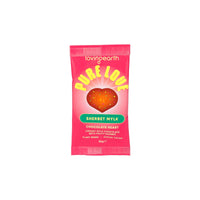 LOVING EARTH Sherbert Mylk Chocolate Heart | Mr Vitamins