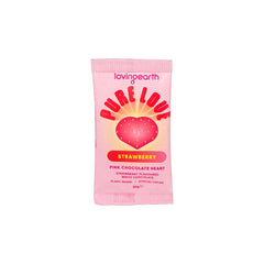 LOVING EARTH Strawberry White Chocolate Heart