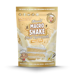 Macro Mike Macro Shake Meal Replacement Vanilla Cake Batter
