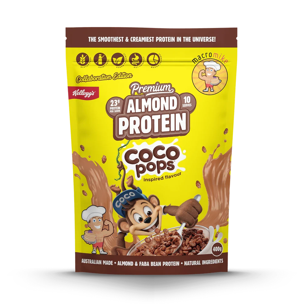 MACRO MIKE Premium Almond Protein Coco Pops 400g