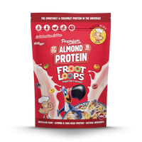 MACRO MIKE Premium Almond Protein Froot Loops 400g | Mr Vitamins
