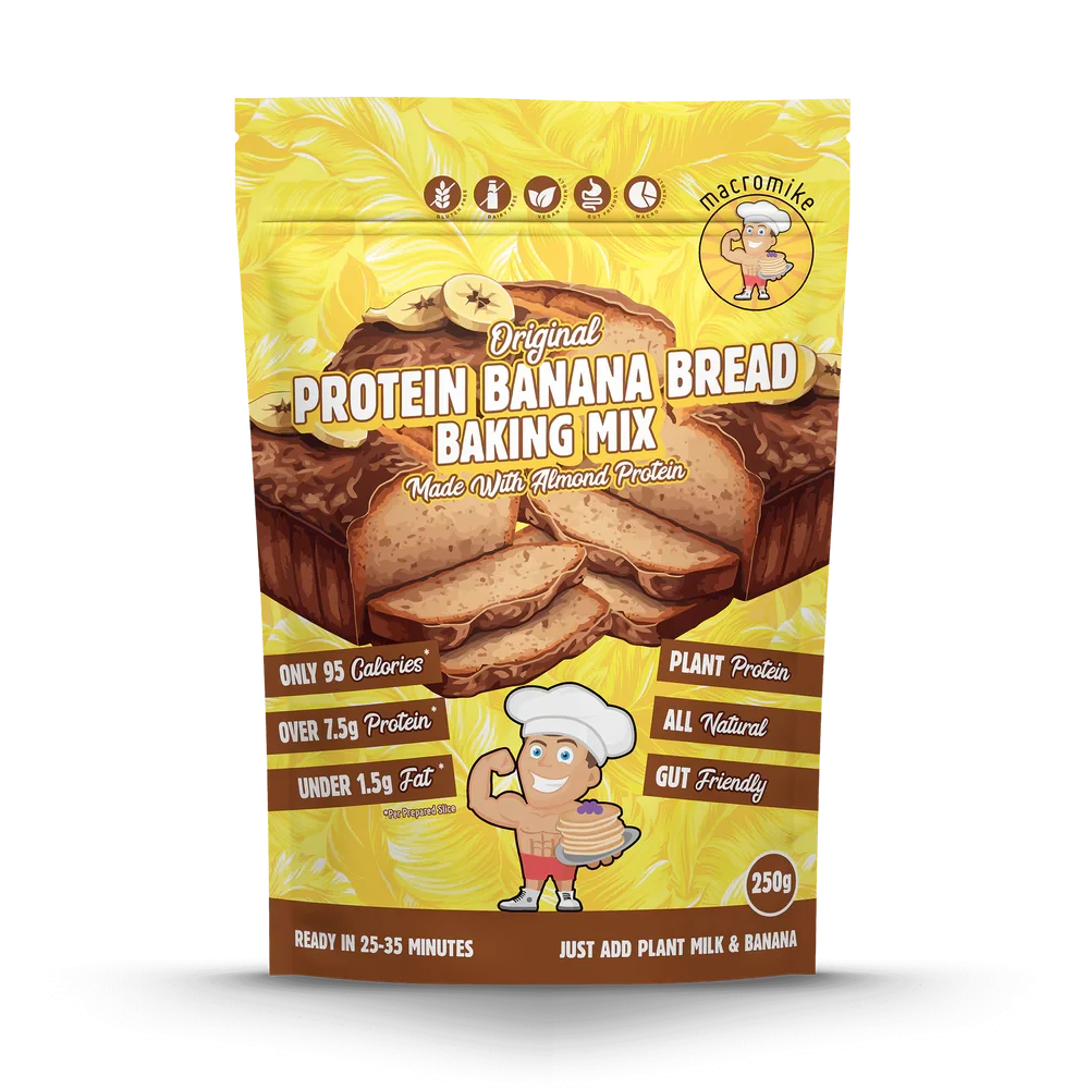 Macro Mike Protein Banana Bread Baking Mix | Mr Vitamins