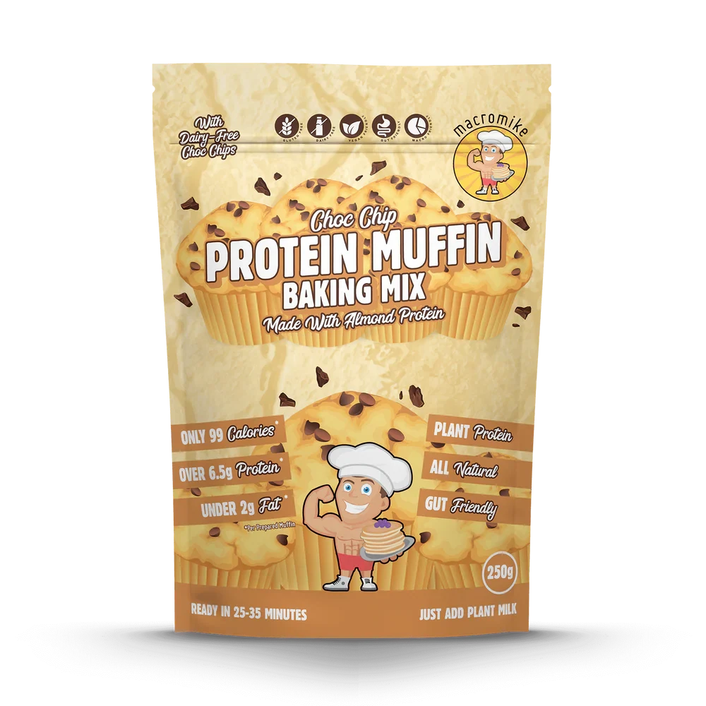 MACRO MIKE Protein Muffin Baking Mix Choc Chip