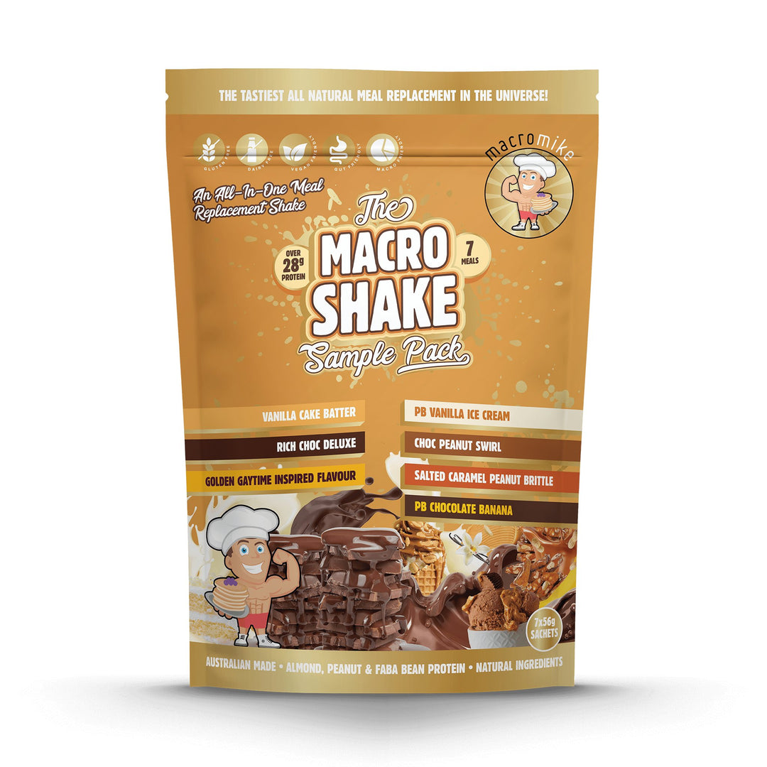 Macro Mike The Macro Shake Meal Replacement Sample Pack | Mr Vitamins