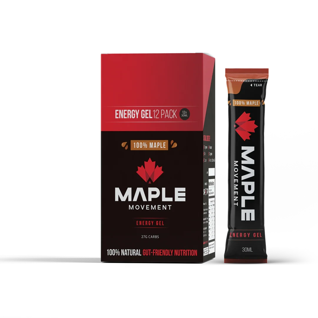 Maple Movement - SAP MAPLE - Maple Syrup energy gel 12 pack – Mr Vitamins