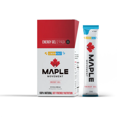 Maple Movement - SAP with Lemon and Salt energy and hydration gel 12 pack