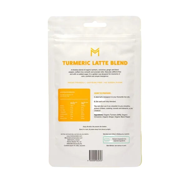 Matcha Maiden Golden Grind Turmeric Latte | Mr Vitamins