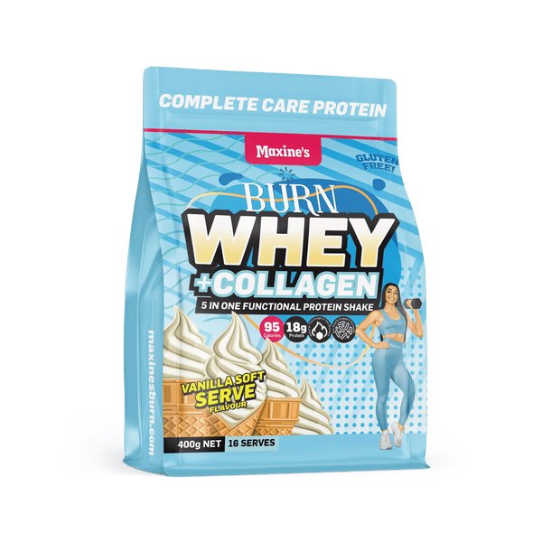 Maxines Burn Whey plus Collagen