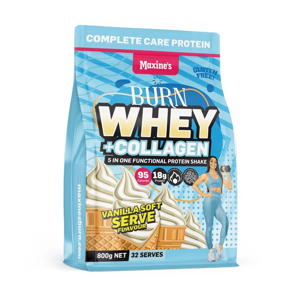 Maxines Burn Whey plus Collagen