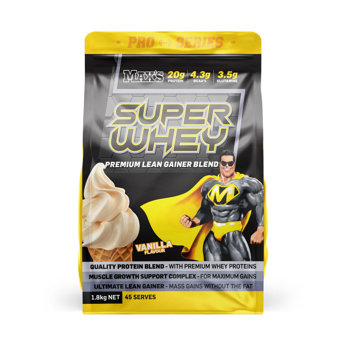 Maxs Pro Series SuperWhey