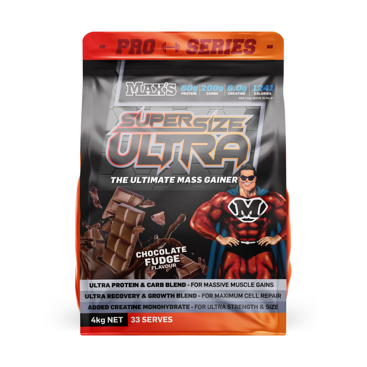 Maxs Super Size Ultra Mass Gainer