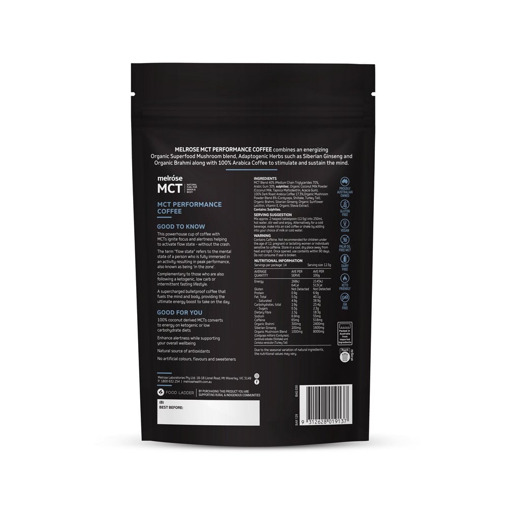 Melrose MCT Performance Coffee