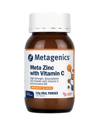 Metagenics Meta Zinc Plus Vitamin C Powder