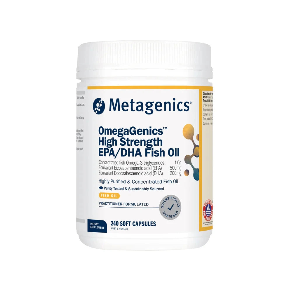 Metagenics OmegaGenics High Strength EPA DHA Fish Oil