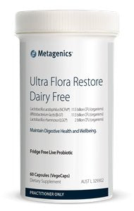Metagenics Ultra Flora Restore Dairy Free | Mr Vitamins