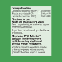 Metagenics UltraFlora Balance Dairy Free Probiotic