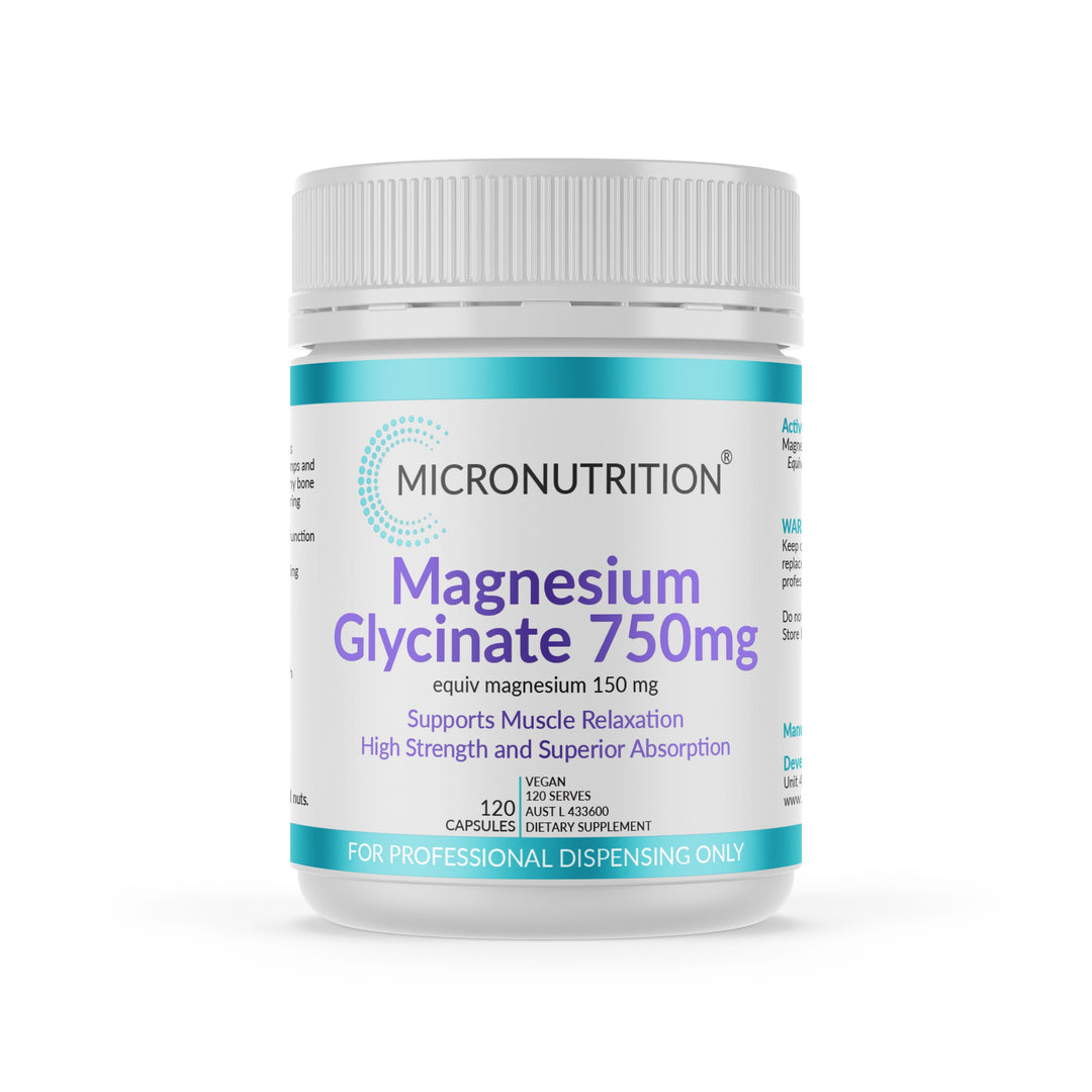 MicroNutrition Magnesium Glycinate 750mg
