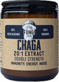 Mindful Foods Fungi Organic Chaga 20:1 Extract Powder | Mr Vitamins