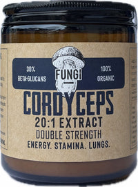 Mindful Foods Fungi Organic Cordyceps 20:1 Extract Powder | Mr Vitamins