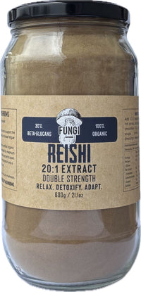 Mindful Foods Fungi Organic Reishi 20:1 Extract Powder | Mr Vitamins