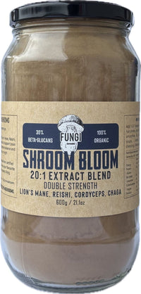 Mindful Foods Fungi Organic Shroom Bloom 20:1 Extract Powder | Mr Vitamins