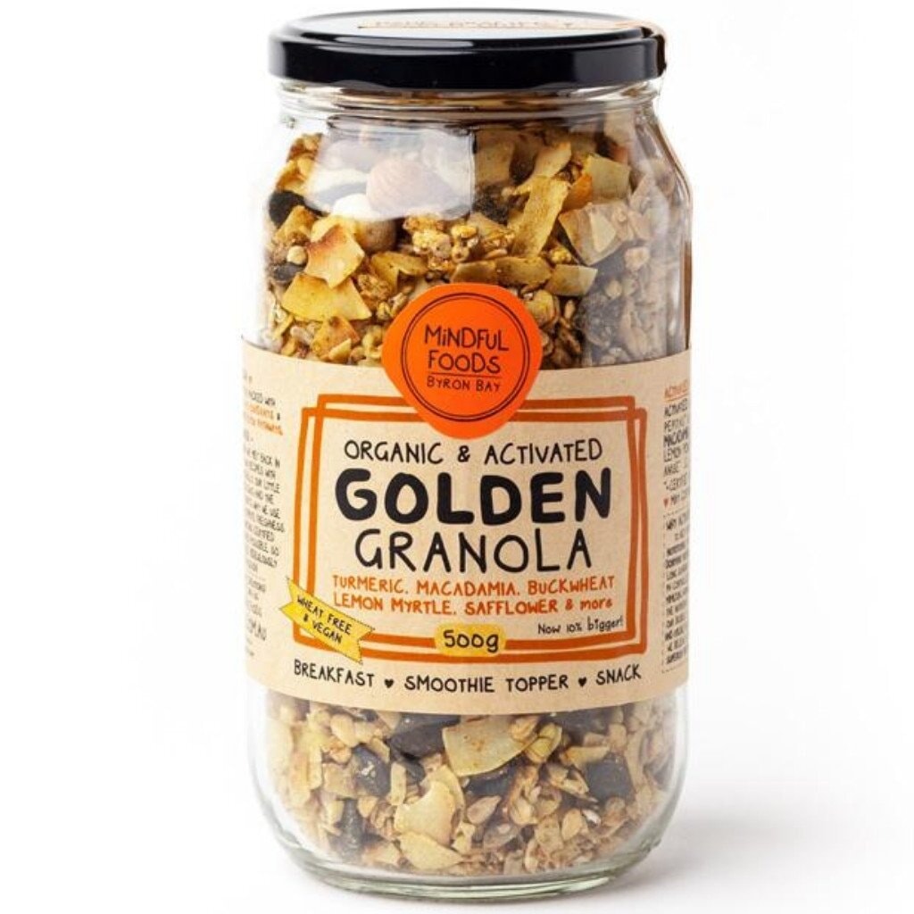 Mindful Foods Golden Granola Jar