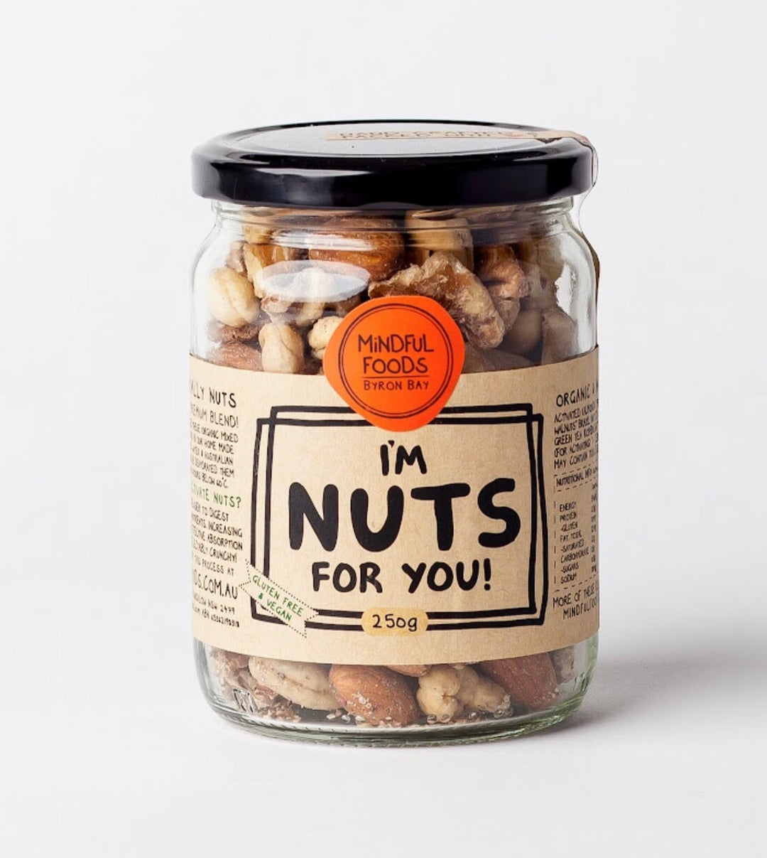Mindful Foods Organic and Activated I'm Nuts For You- Mixed Nuts | Mr Vitamins