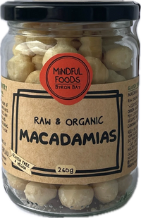 Mindful Foods Organic Raw Macadamia