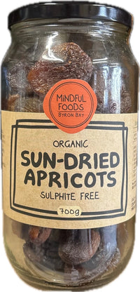 Mindful Foods Organic Sun-Dried Apricots Sulphite Free | Mr Vitamins