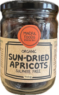 Mindful Foods Organic Sun-Dried Apricots Sulphite Free | Mr Vitamins