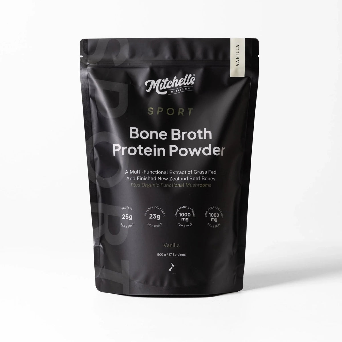 MITCHELLS NUTRITION Bone Broth Protein Powder Chocolate