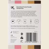 MITCHELLS NUTRITION Bone Broth Protein Powder sampler box | Mr Vitamins