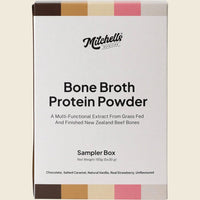 MITCHELLS NUTRITION Bone Broth Protein Powder sampler box | Mr Vitamins