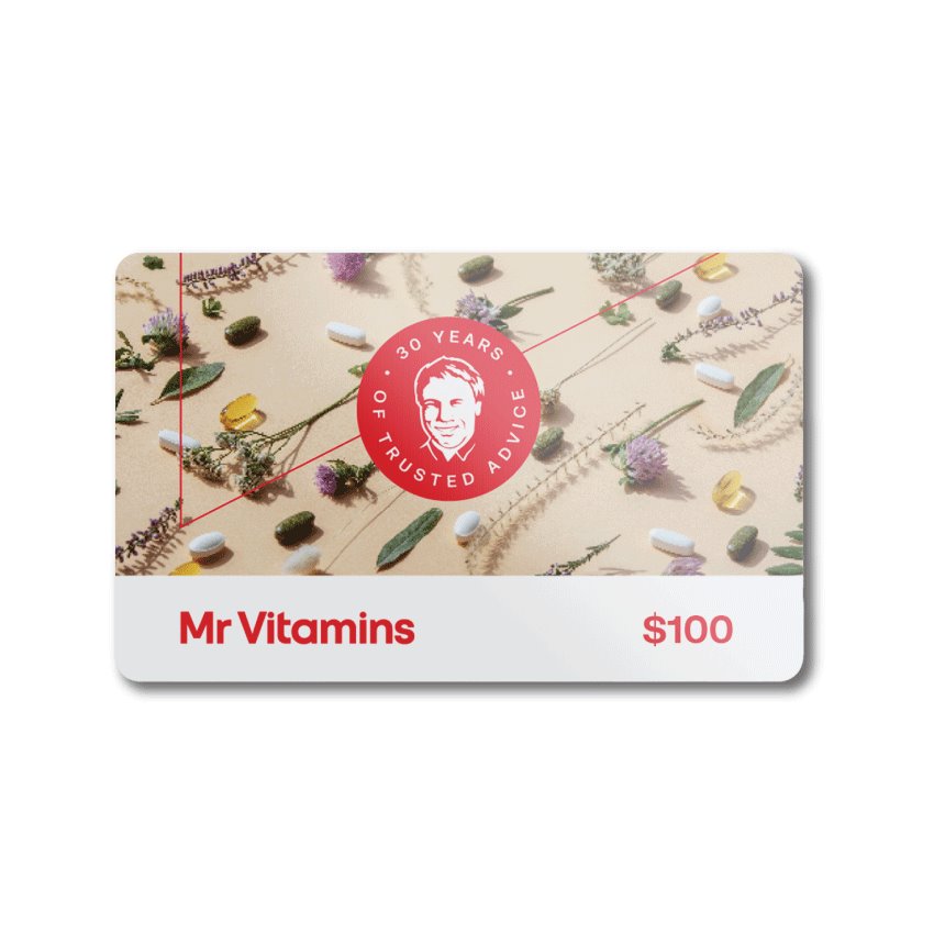 Mr Vitamins Gift Card $100