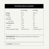 My Way Up Pure Colostrum | Mr Vitamins