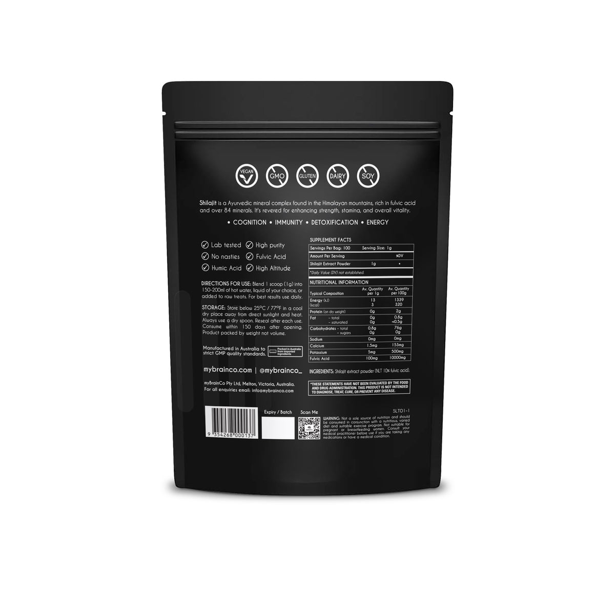 myBrainCo Shilajit
