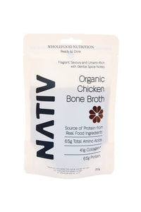 NATIV Foods Bone Broth Chicken Free-Range Organic | Mr Vitamins