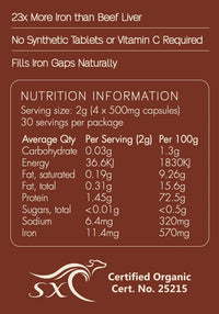 NATIV Foods Iron | Mr Vitamins