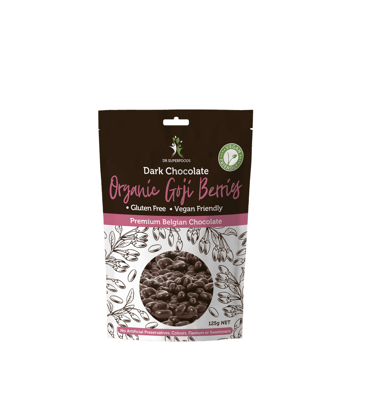 Naturally Goji Dark Chocolate Goji Berries
