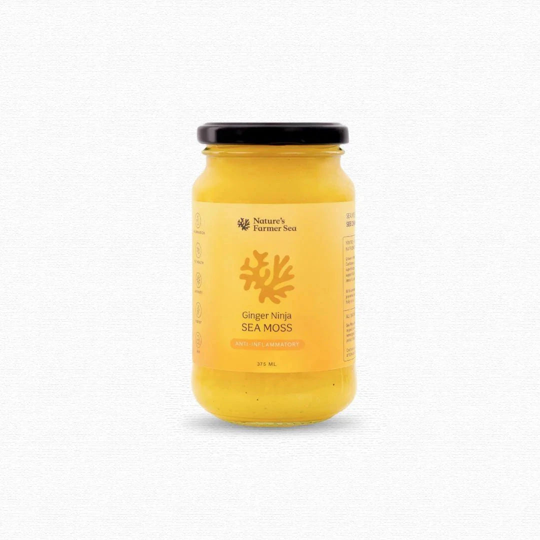 Natures Farmer Sea Ginger Ninja Sea Moss Gel 375ml – Mr Vitamins