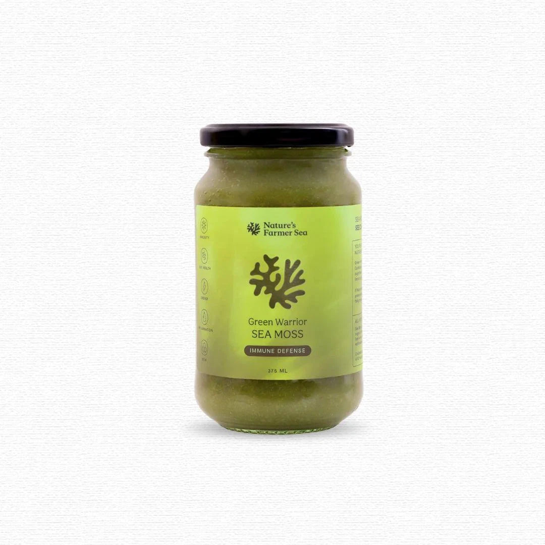 Natures Farmer Sea Green Warrior Sea Moss Gel