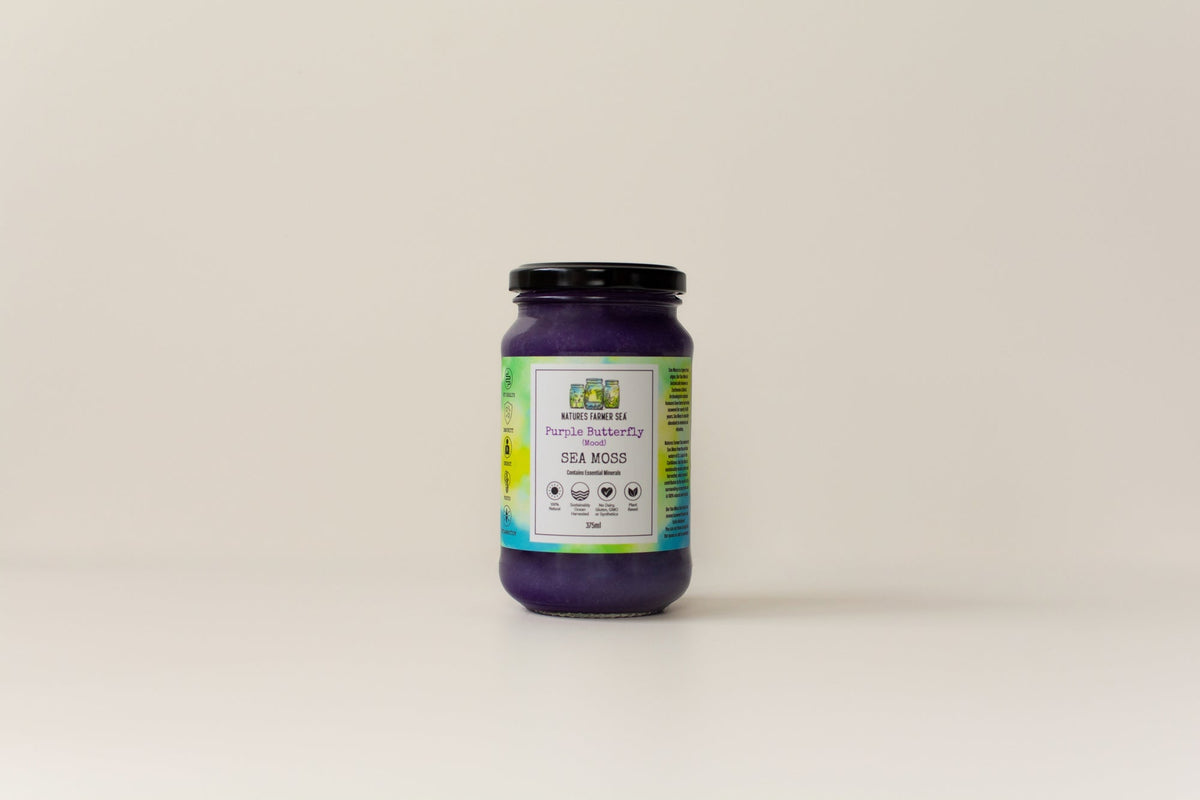 Natures Farmer Sea Purple Butterfly Sea Moss Gel