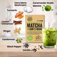 Natures Harvest Matcha and Lions Mane | Mr Vitamins