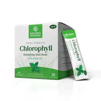 Natures Sunshine Extra Strength Chlorophyll Spearmint Sachets | Mr Vitamins