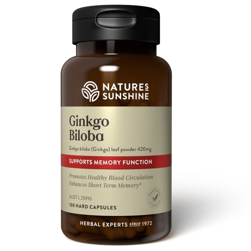 Natures Sunshine Ginkgo Biloba