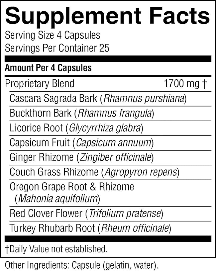 Natures Sunshine Lower Bowel Stimulant