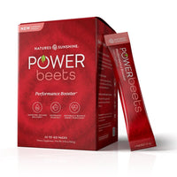 Natures Sunshine Power Beets Superfood Performance Booster – 24 Pack | Mr Vitamins