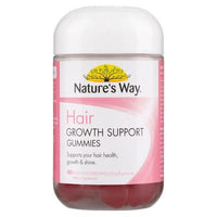 Natures Way Hair Growth Support Gummies Peach | Mr Vitamins